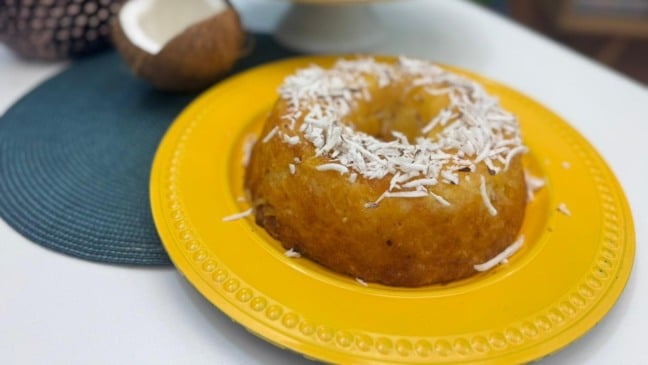 Bolo de Aipim Cremoso. Foto: Lucas Henrique Pisa