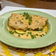 Peixe ao Creme de Lim&atilde;o-Tahiti. Foto: Lucas Henrique Pisa