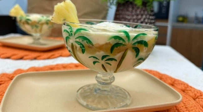 Gelado de Abacaxi com Coco. Foto: Lucas Henrique Pisa