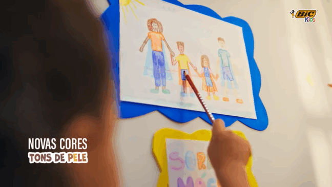 BIC Kids aposta em desenhos infantis para reconectar pais e filhos através da criatividade