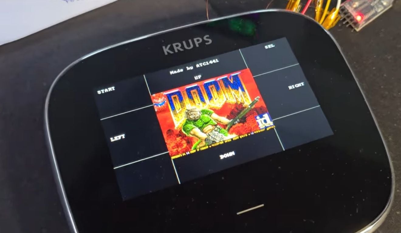 Doom chega à panela de pressão inteligente da Krups em mod improvável Doom chega à panela de pressão inteligente da Krups em mod improvável