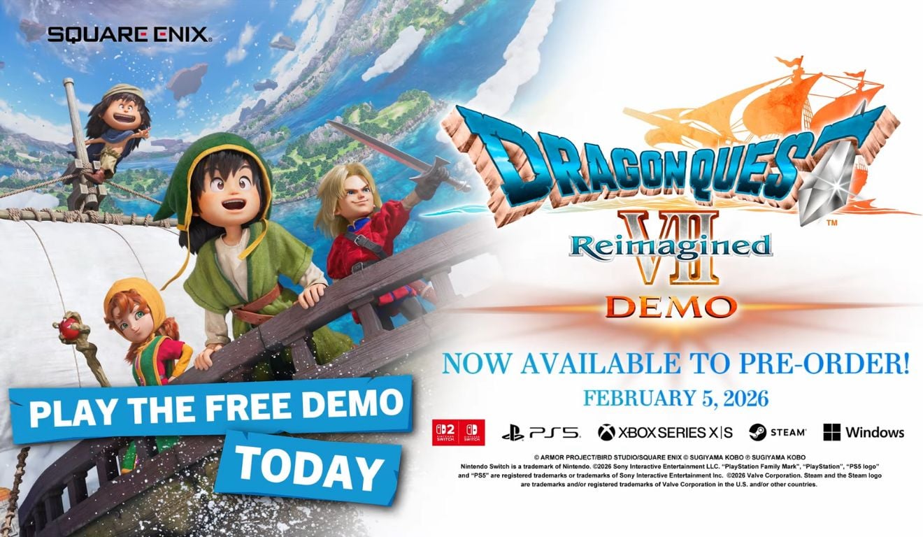 Dragon Quest VII Reimagined ganha demo gratuita Dragon Quest VII Reimagined ganha demo gratuita