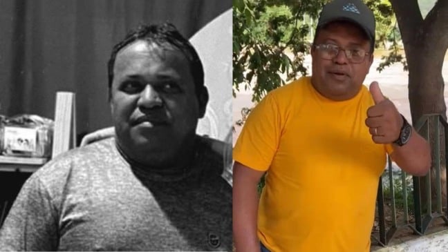 Gildázio Aguiar dos Santos, servidor público que morreu afogado (Foto/reprodução: TV Vitória)