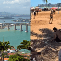 Criador de conte&uacute;do viraliza ao comparar o Esp&iacute;rito Santo com o Rio de Janeiro (Foto:Reprodu&ccedil;&atilde;o/Instagram @flaviomagalhaes.oficial)