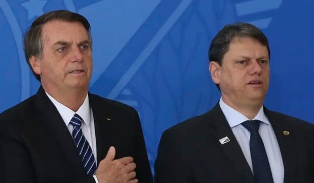 Defesa de Bolsonaro pediu autorização para visita de Tarcísio (Foto: José Cruz/Agência Brasil)