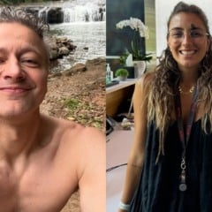 Lucas e Nina tornaram namoro p&uacute;blico (Foto: Reprodu&ccedil;&atilde;o/Instagram/@lucas.lima/@ninaforlin)