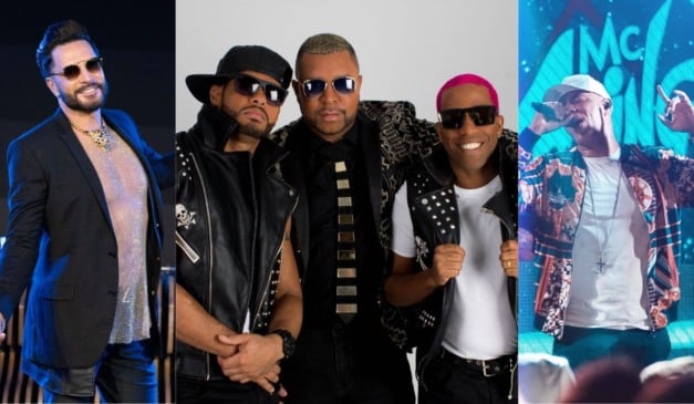 Noite de funk com Latino, Bonde do Tigrão e MC Koringa no Multiplace Mais (Fotos: Divulgação)