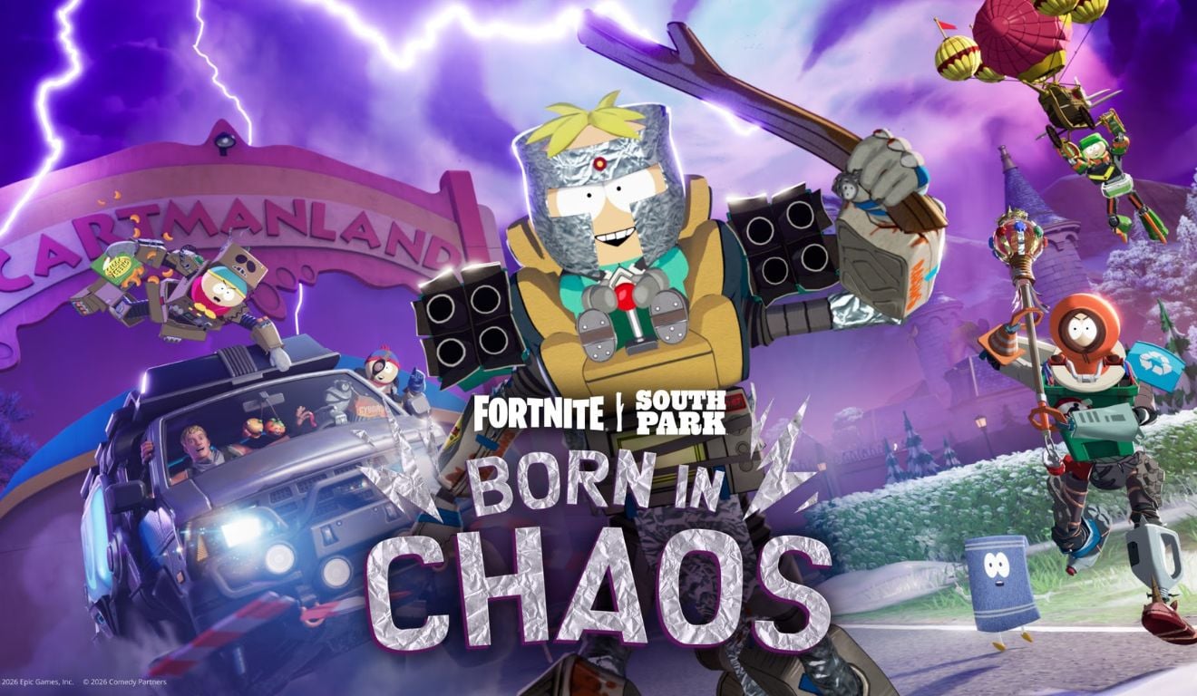 O caos de South Park chega ao Fortnite amanhã (9)! O caos de South Park chega ao Fortnite amanhã (9)!
