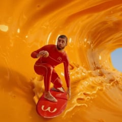 Especialista em ondas gigantes, Pedro Scooby surfa Onda de Cheddar no M&eacute;qui