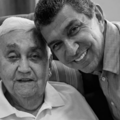 Filho publica homenagem ao pai nas suas redes sociais (Foto: Reprodu&ccedil;&atilde;o/Instagram/@sergiovidigal)