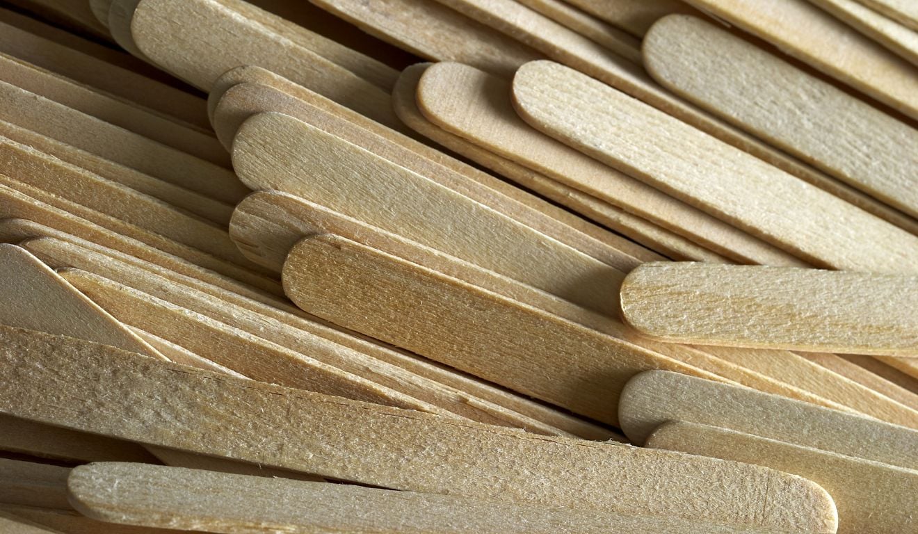Palito de picolé. Foto: Canva Palito de picolé. Foto: Canva