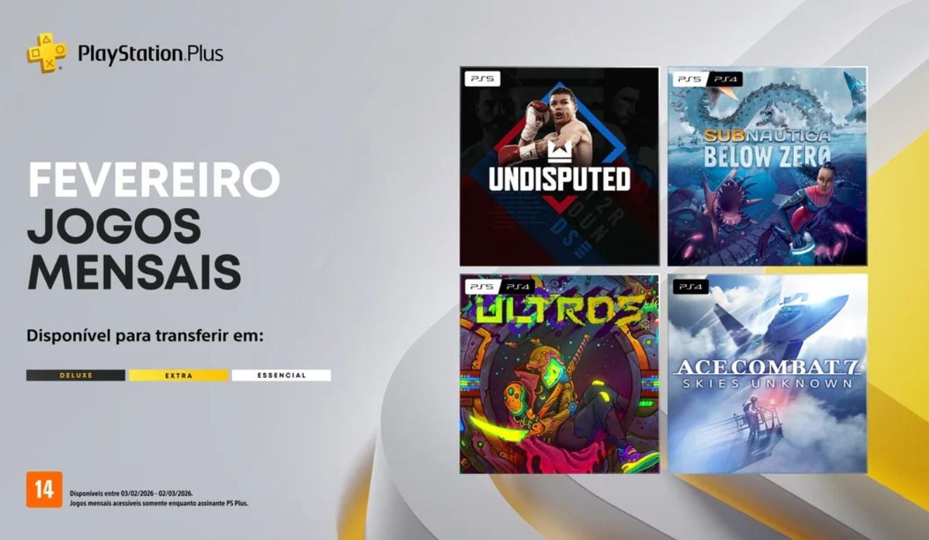 PlayStation Plus: confira os jogos que entram no catálogo a partir de 3 de fevereiro PlayStation Plus: confira os jogos que entram no catálogo a partir de 3 de fevereiro