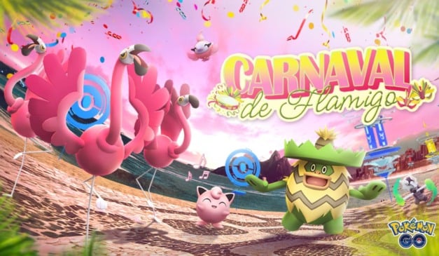 Pokémon GO celebra o Carnaval de Flamigo na próxima semana