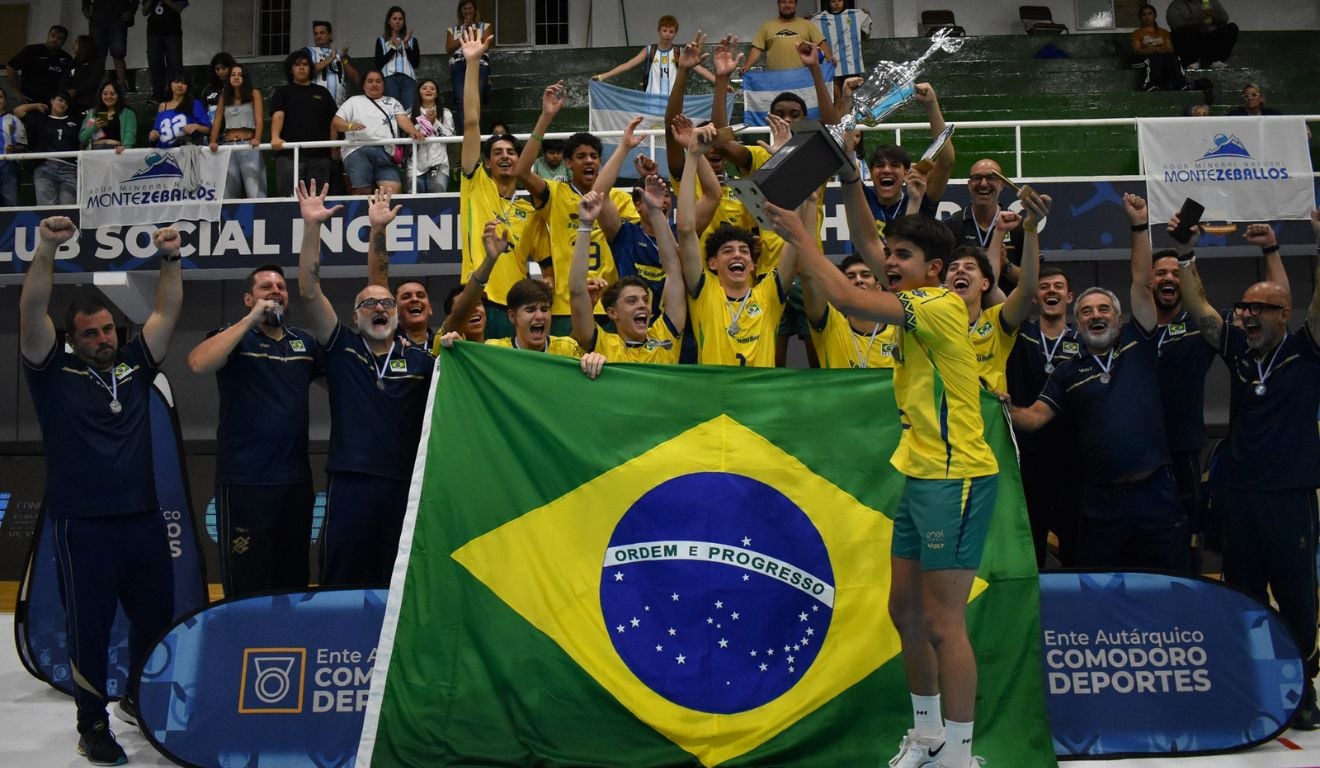 Campeonato Sul-Americano Sub-17 de Vôlei. Seleção brasileira é campeã