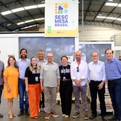 Sesc Mesa Brasil ES recebe visitantes e lideran&ccedil;as do Sistema Fecom&eacute;rcio e empres&aacute;rios