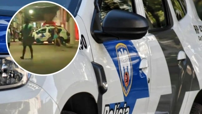 Ataque no Ibes (Foto/reprodução: TV Vitória)