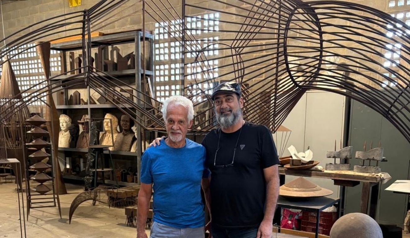 Vilar recebeu o realizador da exposição e presidente do IHGVV, Luiz Paulo Rangel (Foto: Divulgação) Vilar recebeu o realizador da exposição e presidente do IHGVV, Luiz Paulo Rangel (Foto: Divulgação)