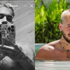 Cantor Z&eacute; Felipe posta foto nu nas redes sociais (Foto:Reprodu&ccedil;&atilde;o/Instagram @zefelipe)