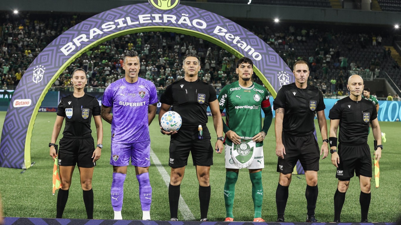 Palmeiras x Fluminense - 25/02/2026
Barueri, São Paulo, Brasil - 25/02/2026 - Estádio Crefisa Barueri.

Fluminense enfrenta o Palmeiras esta noite em Barueri pela 4ª rodada do Campeonato Brasileiro 2026.

FOTO: LUCAS MERÇON / FLUMINENSE F.C.