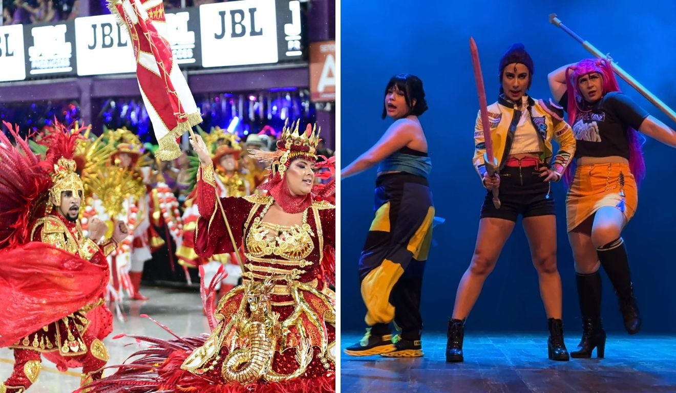 Carnaval de Vitória e Caçadoras do K-Pop