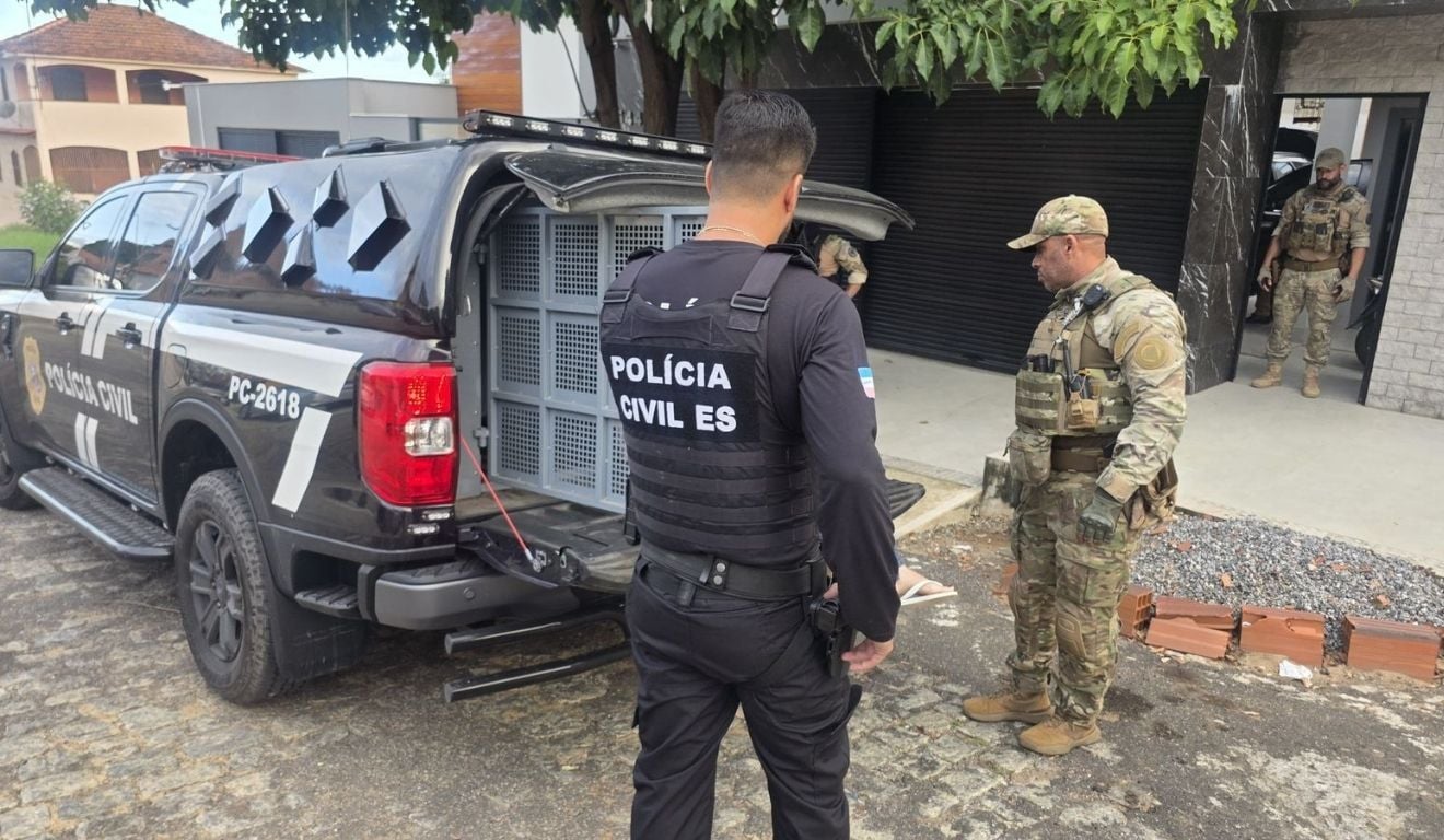 Bruno Soares Mendonça é preso pela Polícia Civil Bruno Soares Mendonça é preso pela Polícia Civil