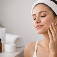 Rotina adequada de cuidados pode ajudar a reduzir espinhas e melhorar a apar&ecirc;ncia da pele/ ChatGPT