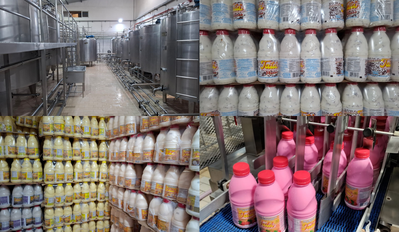 Iogurte de flocos é carro chefe: indústria que fica em Amarelos quer ampliar produção e espera licença para vender fora do ES. Crédito: Montagem/Divulgação Iogurte de flocos é carro chefe: indústria que fica em Amarelos quer ampliar produção e espera licença para vender fora do ES. Crédito: Montagem/Divulgação