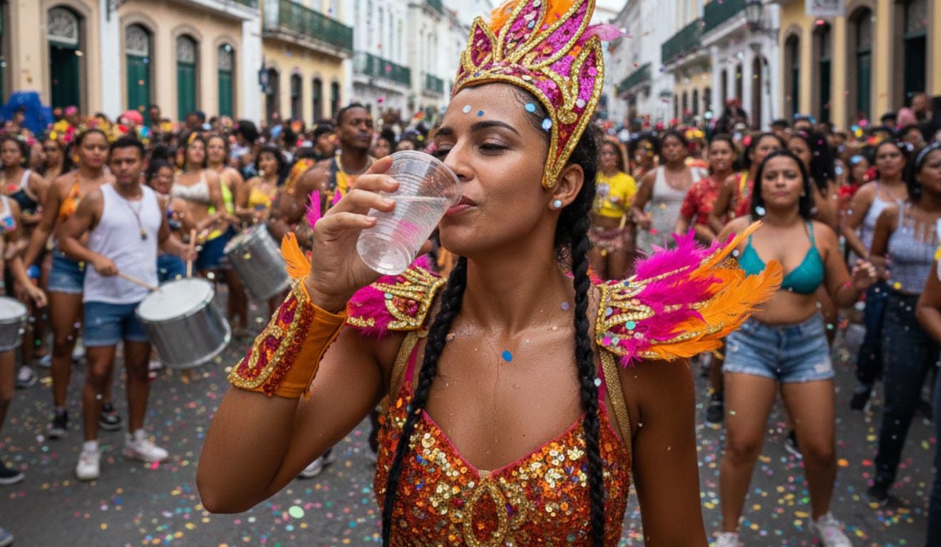 Dicas de como se hidratar no carnaval
