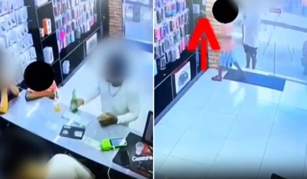 Criança furtando caderno de desenhos em loja de Vila Velha