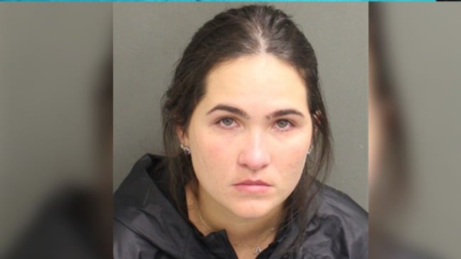 empresária Amanda Vasconcelos, de 28 anos, mulher do cantor sertanejo Henrique (Foto:Reprodução/Orange County Corrections)