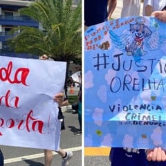 Manifesta&ccedil;&atilde;o justi&ccedil;a por orelha