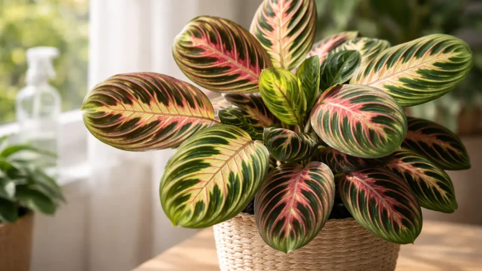 Maranta cinco posições de luz preservam o desenho perfeito das folhas antes que ele se perca de vez Maranta cinco posições de luz preservam o desenho perfeito das folhas antes que ele se perca de vez