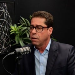 Marcelo Santos em entrevista para a coluna De Olho no Poder (foto: Dyhego Salazar/FV)