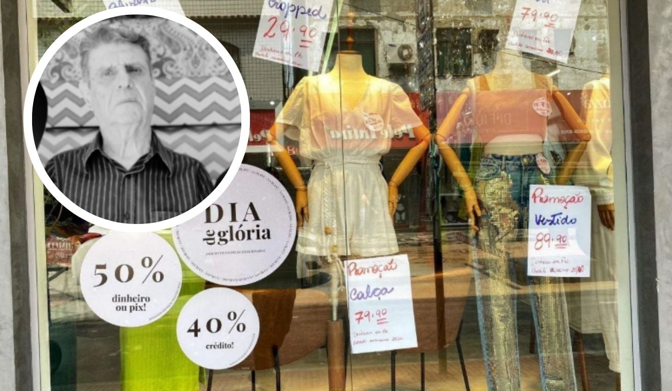 Morre Helvérico Quintão do Polo de Moda da Glória Morre Helvérico Quintão do Polo de Moda da Glória