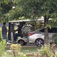 O corpo de Brenda Wolfgrann dos Santos foi sepultado em Cariacica. Foto: Reprodu&ccedil;&atilde;o/TV Vit&oacute;ria