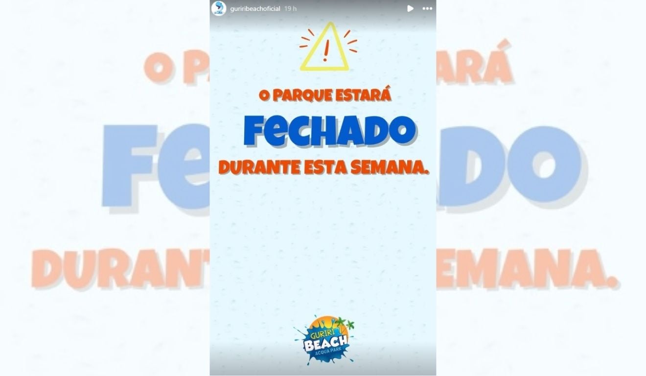 parque aquático Guriri beach