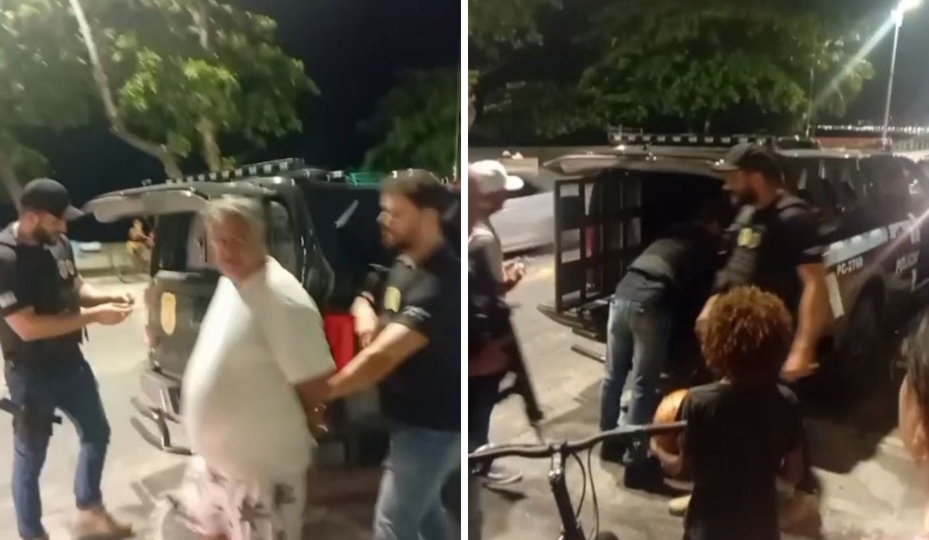 Veja momento em que suspeito de matar dono de bar é preso