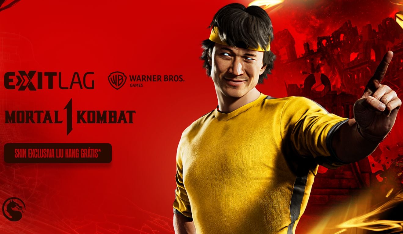 Skins grátis: ExitLag e Warner liberam 15 mil Liu Kang de torneio 🎮🔥