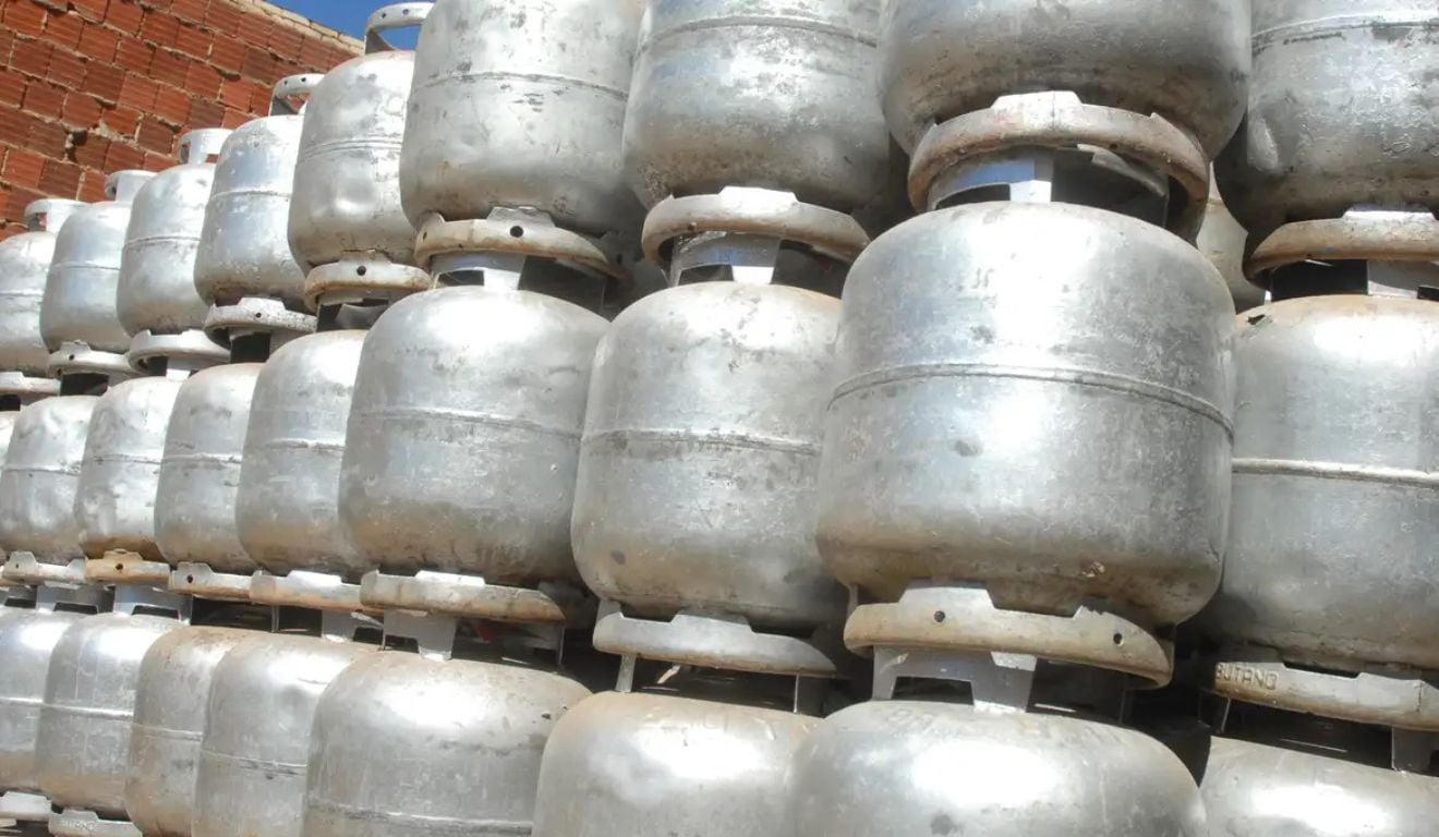 Botijão de gás