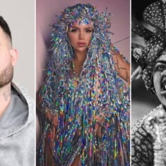 Hitmaker faz show no camarote da Brava, enquanto Thalita Zampirolli e F&aacute;bio Alves atravessam a avenida (Foto: Brava/Divulga&ccedil;&atilde;o/Reprodu&ccedil;&atilde;o/Instagram)