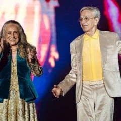 maria beth&acirc;nia e Caetano Veloso