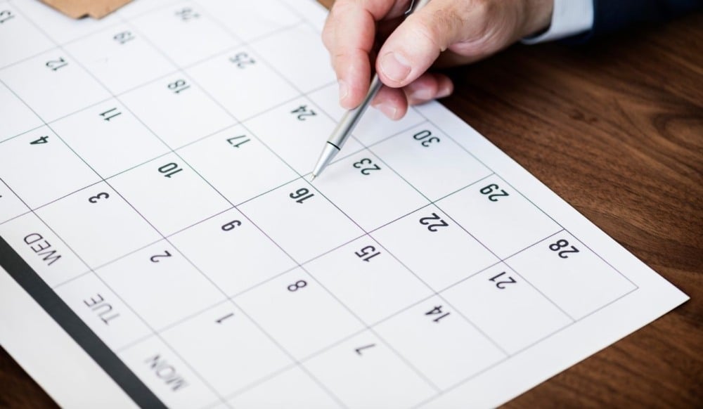 Calendário Calendário