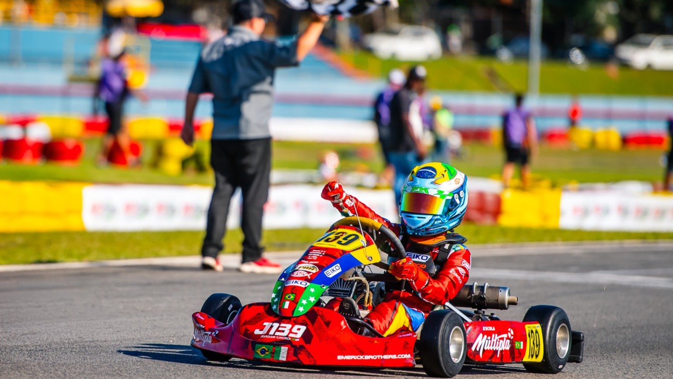 Irmãos Emerick brilha na Copa SP Light de Kart em Interlagos 12/04/2026