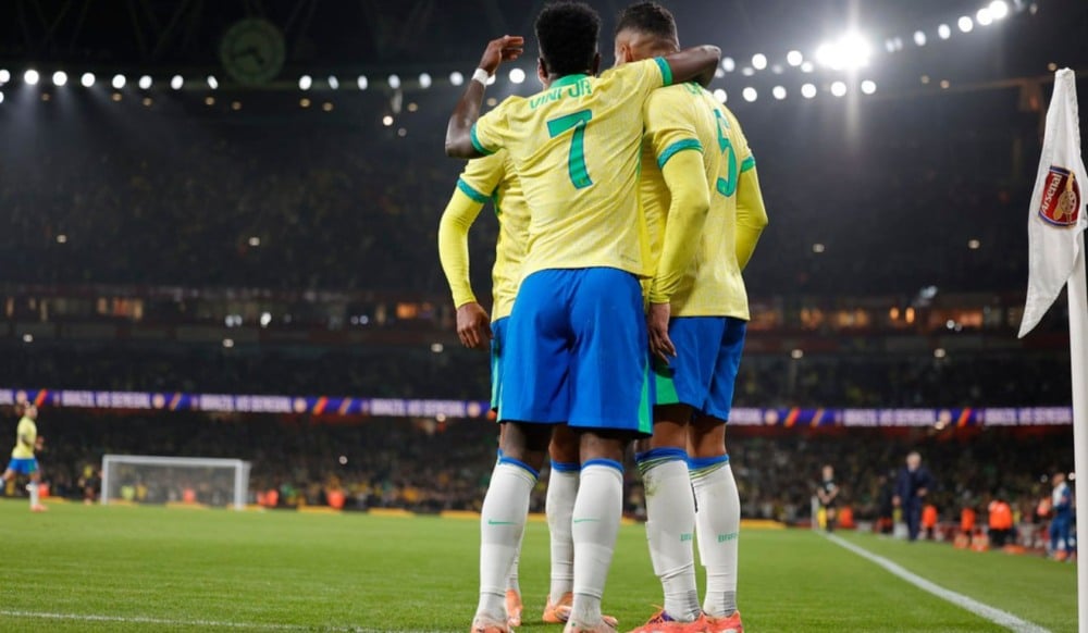 15.11.2025 - Brasil x Senegal - Londres FOTO: @rafaelribeirorio / CBF