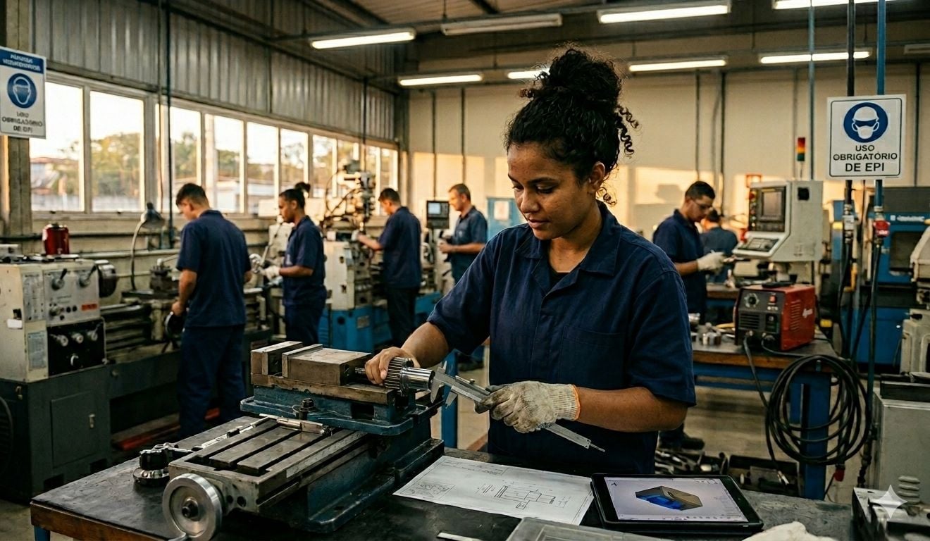 Quer trabalhar na indústria? Cariacica tem vagas em cursos gratuitos de qualificação