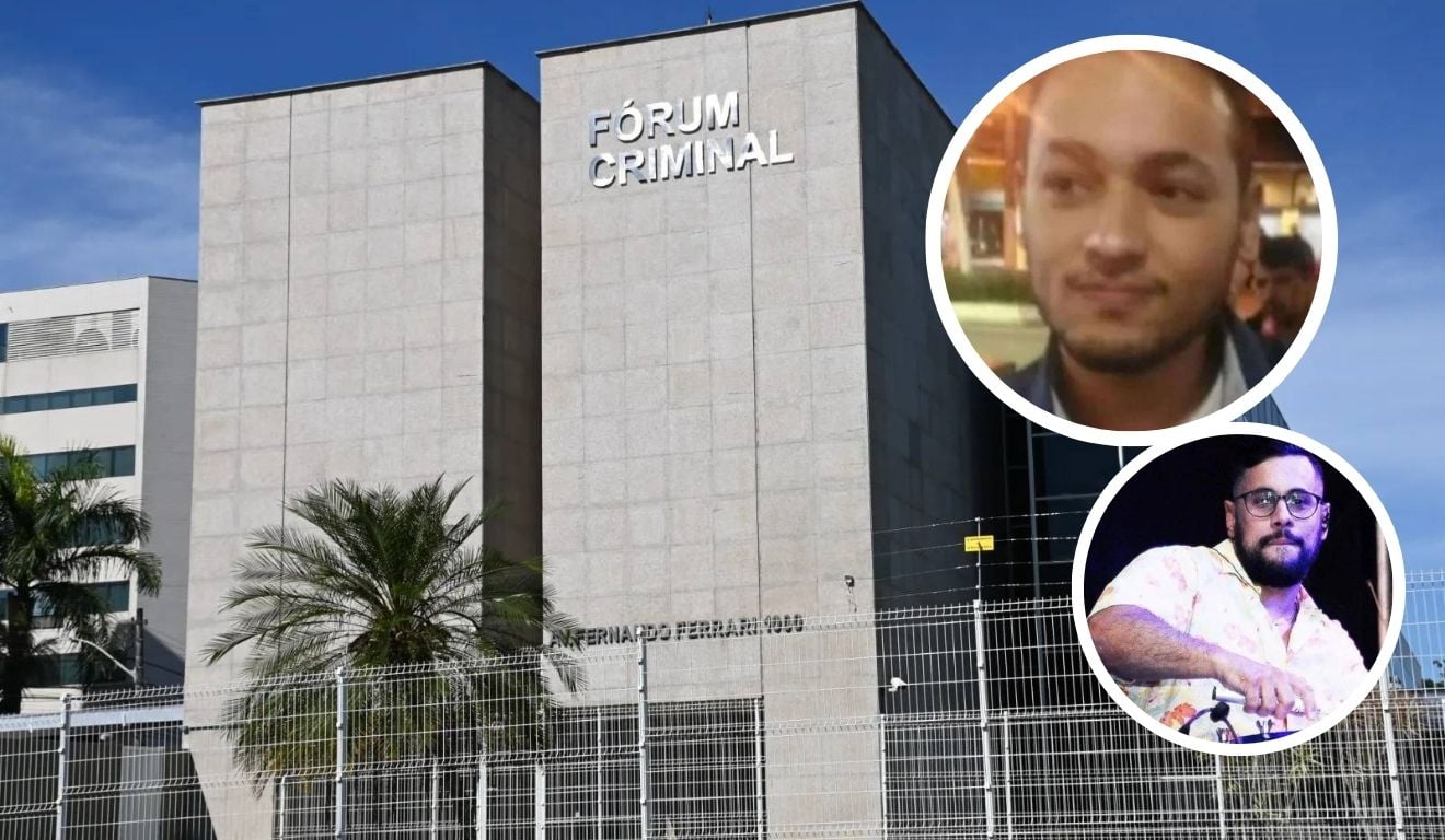 Lucas Torrezani de Oliveira foi julgado no Fórum Criminal de Vitória pela morte do músico Guilherme Rocha