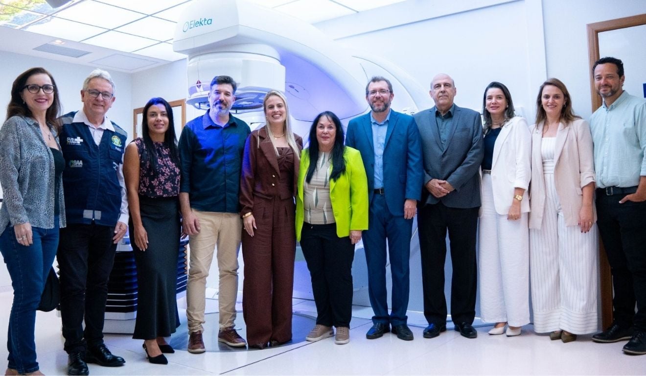 Tecnologia inédita de radioterapia  chega a hospital de Vitória