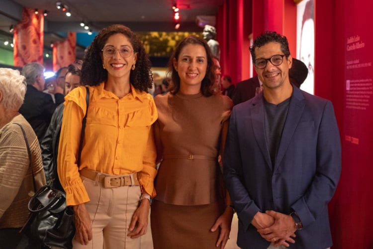 Mayara Lamberti Fernandes, Christiane Vargas Menezes e Alexandre Malta