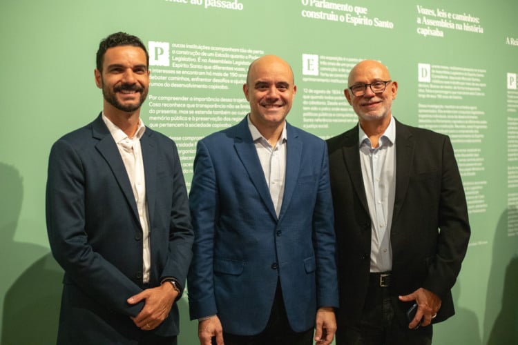 Rafael Porto, Luciano Gollner e Eugenio Fonseca