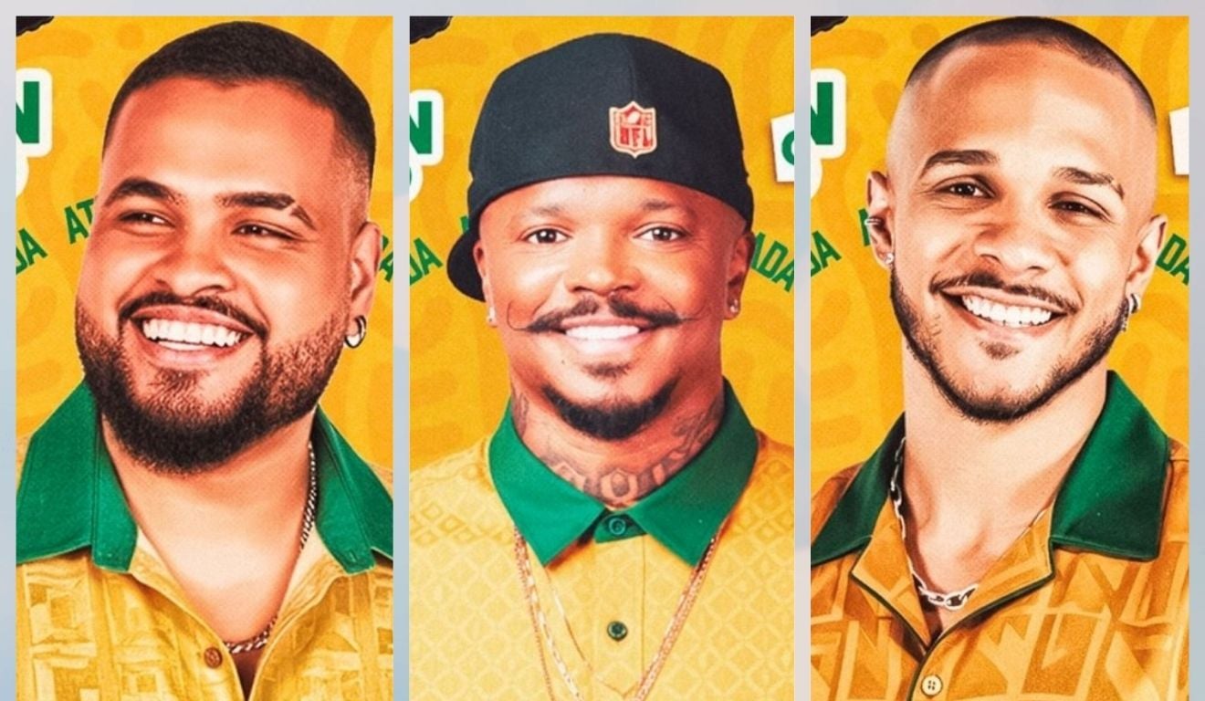 Sambão do Povo vai ter mais de 10 horas de pagode com Fabinho, Yan e Tá Na Mente